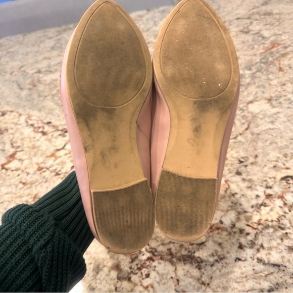 Women’s Barbie flats shoes 7.5 Blush Pink Slip On Flats Loafer Pointed Toe Stud - Picture 9 of 10